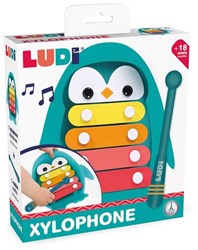 Ludi xilofono pinguino - giocattolo da bagno colorato per bambini