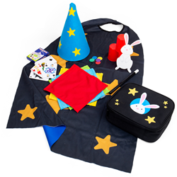 BigJigs set giocattolo mago trucchi magici per bambini