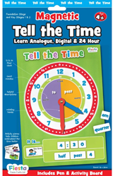 Fiesta Crafts Magnetic Tell The Time