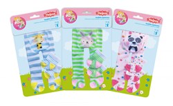 Heless abbigliamento per bambole collant e calzini Funny Animals 35-45 cm multicolore