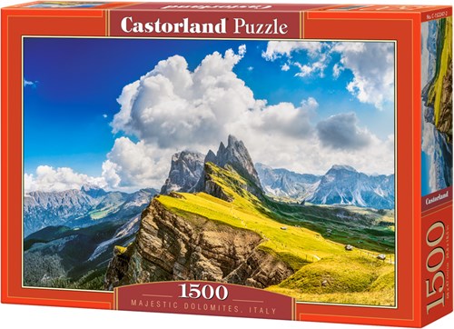 Castorland puzzle Majestic Dolomites Italia - puzzle 1500 pezzi-2