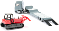 Siku camion MAN giocattolo con bulldozer - veicolo da cantiere-2