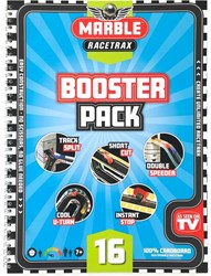 Marble Racetrax pista per biglie estensione cartone 16 fogli 3 metri