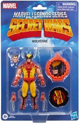 Hasbro Marvel action figure Wolverine Secret Wars Legends Retro 15 cm