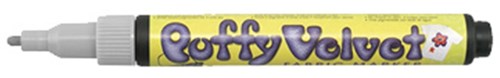 Marvy Uchida pennarello tessile grigio - Puffy Velvet marker per rilievo