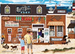 Master Pieces puzzle Beach Life Sally's Seaside Shanty 1000 pezzi