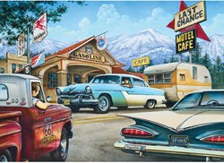 Master Pieces puzzle Route 66 On the Road Again 1000 pezzi