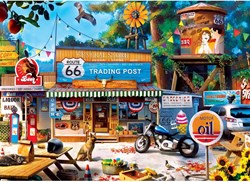 Master Pieces puzzle Route 66 Trading Post puzzle 1000 pezzi