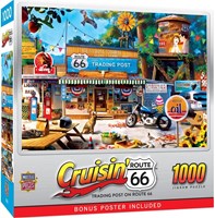 Master Pieces puzzle Route 66 Trading Post puzzle 1000 pezzi-2