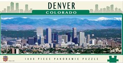 Master Pieces puzzle Denver Colorado - 1000 pezzi panorama