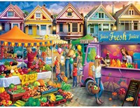 Master Pieces puzzle Farmer's Market Weekend Market 750 pezzi