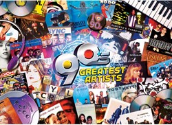 Master Pieces puzzle 90's Greatest Hits - puzzle da 1000 pezzi