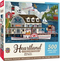 Master Pieces puzzle Heartland Collection Mimac Pier 500 pezzi-2