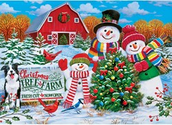 Master Pieces puzzle Holiday Tree Farm 1000 pezzi gioco puzzle