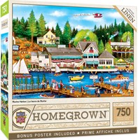 Master Pieces puzzle Homegrown Roche Harbor 750 pezzi divertimento puzzle-2