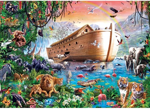 Master Pieces puzzle Arca di Noè 500 pezzi giocattolo educativo