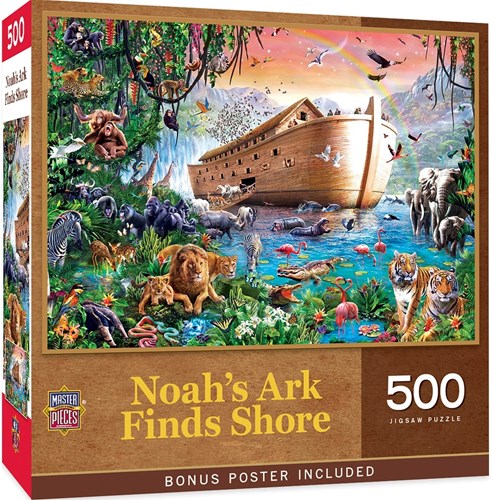 Master Pieces puzzle Arca di Noè 500 pezzi giocattolo educativo-2