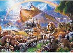 Master Pieces puzzle Arca di Noè 500 pezzi giocattolo educativo