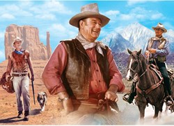 Master Pieces puzzle John Wayne On the Trail puzzle 1000 pezzi