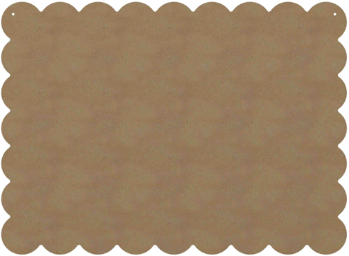 Gomille figura biscotto MDF decorazione creativa 58 cm giocattolo creativo