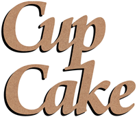 Gomille figura cupcake MDF decorazione creativa 58 cm giocattolo creativo