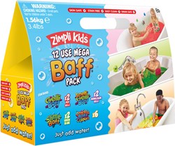 Zimpli Kids Mega Baff Pack - Set di giochi sensoriali da bagno per bambini