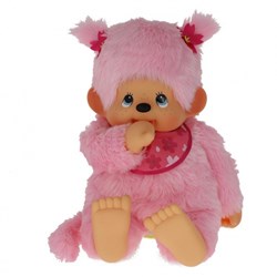 Bambola di peluche Monchhichi Cherry Blossom - scimmietta 80 cm giocattolo