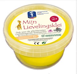 Feuchtmann pasta modellabile gialla 500g - argilla per bambini senza allergeni
