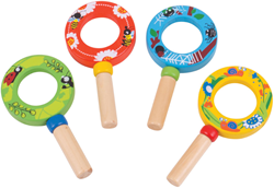 Bigjigs Lente d'ingrandimento giocattolo in legno