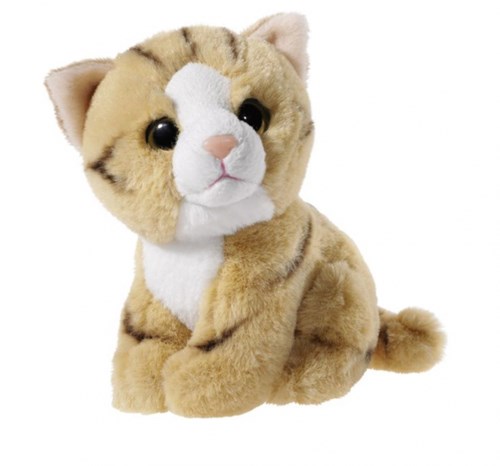Heunec peluche gatto Mini-Mi rosso 14cm giocattolo