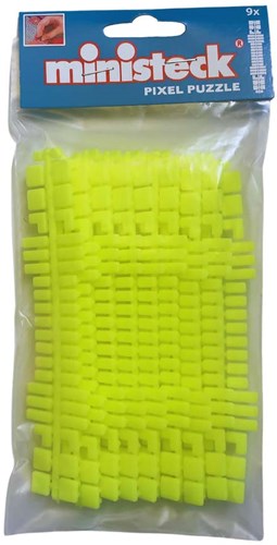 Ministeck Colorstripes giallo neon 9 strisce - Giocattolo creativo