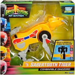 Tigre dai denti a sciabola dinozord combinabile action figure Power Rangers