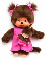 Monchhichi Mother Care Pink Girl, 20 cm-2