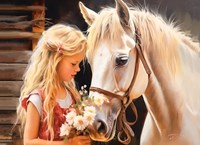 Castorland puzzle cavallo 200 pezzi - puzzle animali bambini