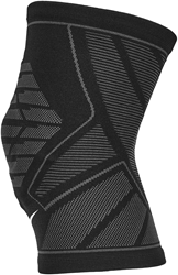 Nike ginocchiera sport compressione nera medium - protezione ginocchio