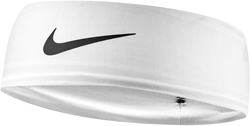 Nike fascia Dri-Fit Fury Classic bianco nero accessorio sportivo