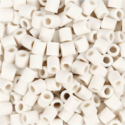 Nabbi perline da stirare BioBeads bianche 1000 pezzi giocattolo ecologico
