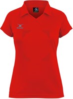 Gilbert maglia netball donna sportiva velcro rossa taglia 6