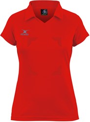 Gilbert maglia netball donna Eclipse Hook and Loop taglia 12 rosso sport