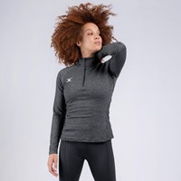 Gilbert maglia allenamento netball donna nera W 16 abbigliamento sportivo