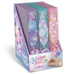 Nebulous Stars collezione penne a sfera piuma - 12 penne piuma uniche