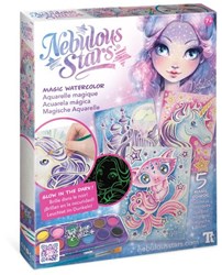 Nebulous Stars set pittura ad acquerello magica - glow in the dark