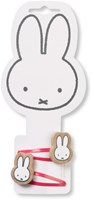 Bambolino Toys fermagli per capelli Miffy rosa - accessorio capelli in legno 2 pezzi-2