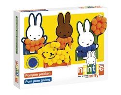 Adesivi con pompon Miffy 17044