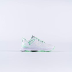 Gilbert scarpe sportive netball bianco menta taglia 43-44 adulti
