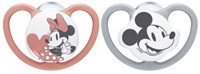Nuk Space Disney succhietti in silicone 0-6m Minnie 2 pezzi baby