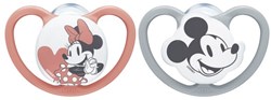 Nuk Space Disney succhietti in silicone 6-18m Minnie 2 pezzi baby