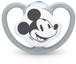 Nuk Space succhietti in silicone Disney Mickey 6-18 mesi set da 2