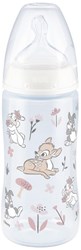 Biberon Nuk collo largo controllo temperatura 300ml Bambi 0-6m