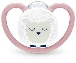 Nuk succhietto bambino Perfect Match Air Night 6-18M silicone pecora